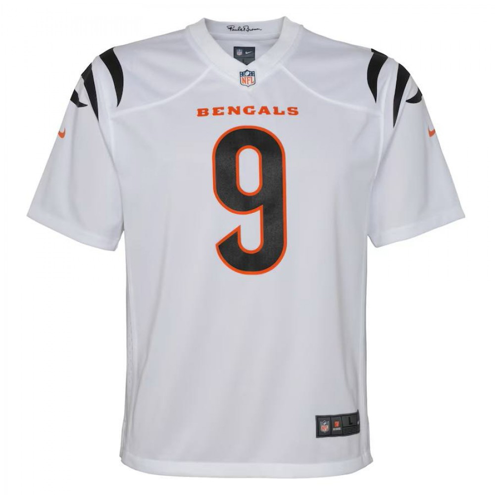 Joe Burrow Cincinnati Bengals Nike Youth Game Jersey - White-Profan Arena